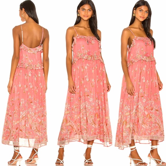 πΊπHPππΊ NWOT Spell & The Gypsy Hendrix Strappy Maxi Dress - Picture 6 of 16